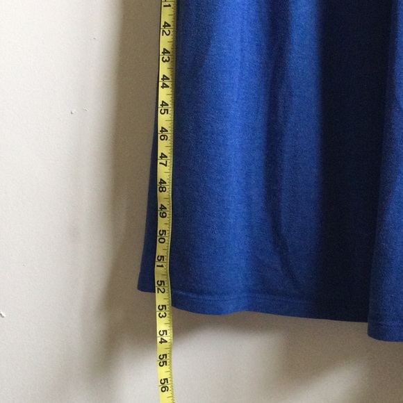 Wrapper Royal Blue Maxi Dress, size 1X - Picture 8 of 8